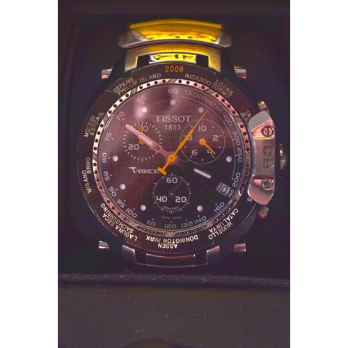 TISSOT T RACE MOTOGP LTD EDITION ROSSI 2008 . Tissot has been the