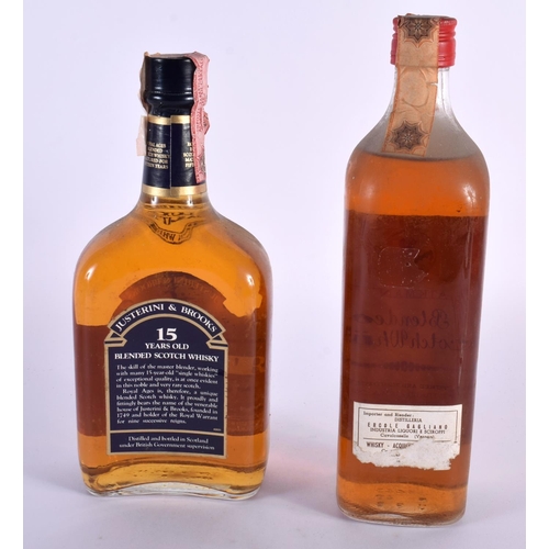 42 - ROYAL AGES FIFTEN YEAR OLD BLENDED SCOTCH WHISKEY together with an Aikman's whiskey. (2)