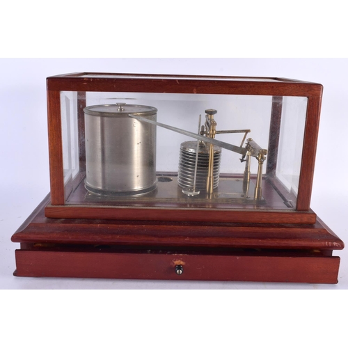 444 - A CASELLA OF LONDON BAROGRAPH. 37 cm x 24 cm.