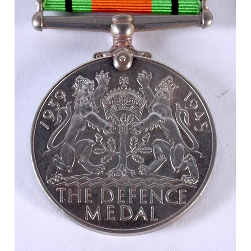 445 - A WWI MEDAL GROUP together with defence medals etc, presented to 2425 Pte  G Storey Camb R. (qty)