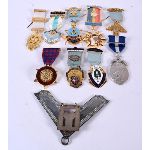 448 - ASSORTED MASONIC MEDALLIONS etc. (qty)