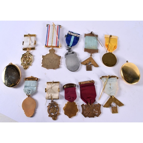 449 - ASSORTED MASONIC MEDALLIONS etc. (qty)