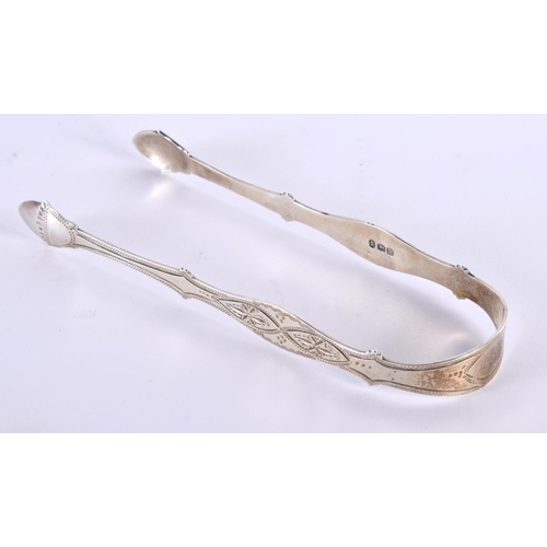 58 - A PAIR OF EARLY 19TH CENTURY SILVER SUGAR NIPS by Peter, Ann & William Bateman. London 1803. 36.5 gr... 