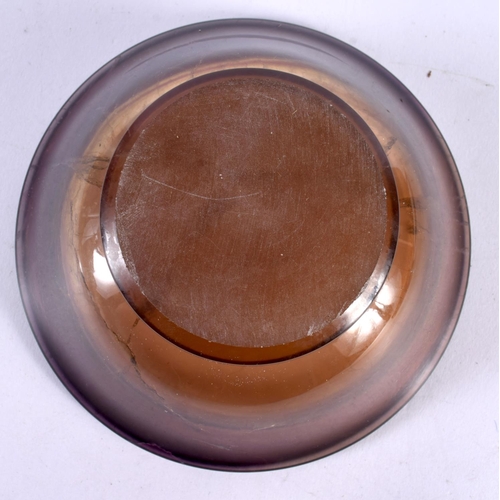 487 - A BLUEJOHN TYPE STONE BOWL. 13 cm diameter.