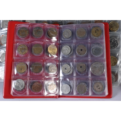 813 - ASSORTED COINS. (qty)