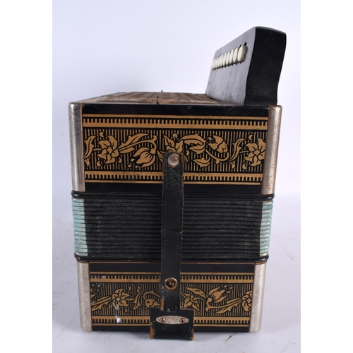 896 - A HOHNER ACCORDION. 27 cm x 27 cm.