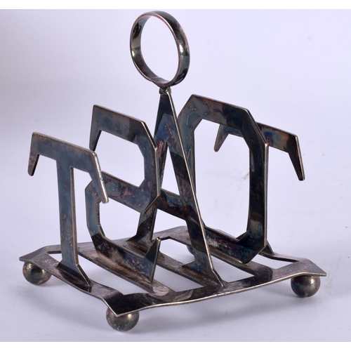 1220 - A TOAST RACK.    9cm x 8 cm x 11cm high