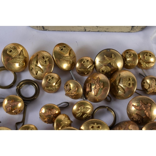 1227 - A QUANTITY OF RAF BUTTONS TOGETHER WITH TWO BAGES (Qty)