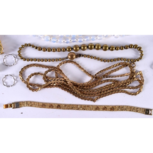 1404 - A MIXED JEWELLERY LOT (qty)