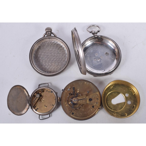 1562 - A SILVER POCKET WATCH. London 1886. 172 grams overall. 5 cm wide.