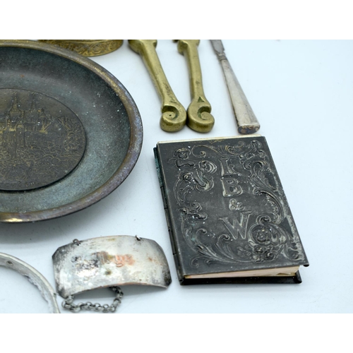 1814 - SILVER ITEMS etc. (qty)