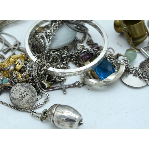 1816 - SILVER JEWELLERY etc. 405 grams overall. (qty)