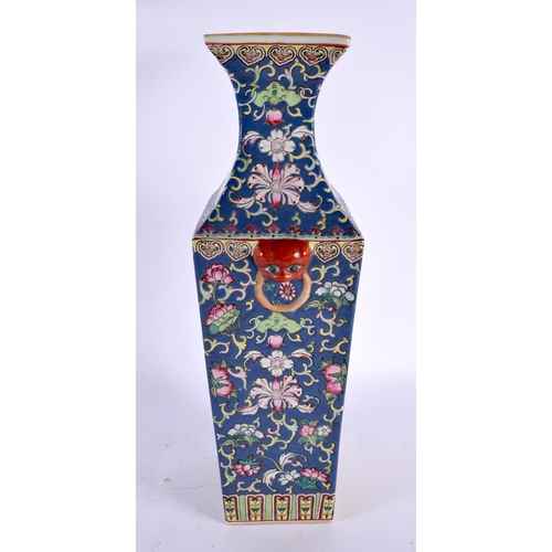 2134 - A LARGE CHINESE REPUBLICAN PERIOD FAMILLE ROSE PORCELAIN VASE painted with figures and panels of cal... 