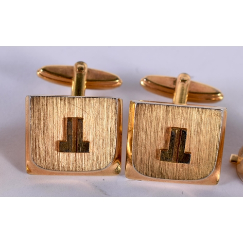 1234 - Assorted Jewellery (1 Pair of Cufflinks and 6 Pairs of Earrings) (qty)