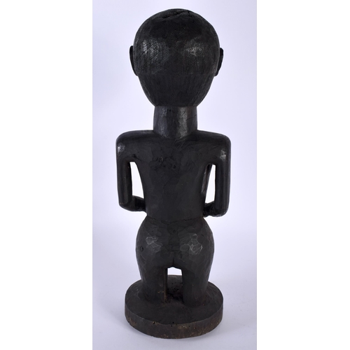 1514 - A LARGE AFRICAN TRIBAL FIGURE. 38.5 cm high.