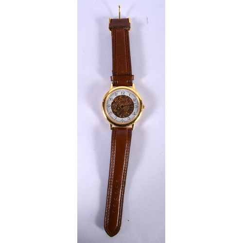 A Jalga Skeleton Watch. Dial 4.2cm incl crown, Running display picture 1