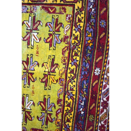 3023 - An Anatolian prayer rug 230 x 142 cm.