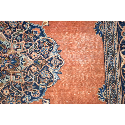 3032 - A Persian Kashan rug 210 x 135 cm.