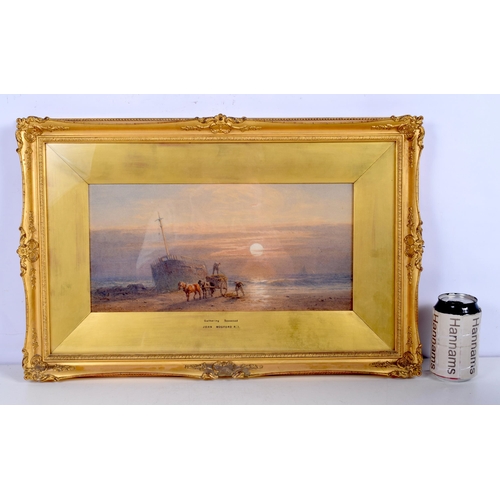 3166 - John Mogford (1821 -1885) Framed watercolour 