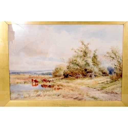 3167 - Henry H Parker (1858-1930) A framed watercolour, 