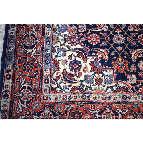 3173 - A Persian Bidjar rug 205 x 138cm.