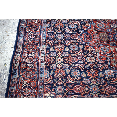 3173 - A Persian Bidjar rug 205 x 138cm.