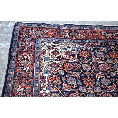 3173 - A Persian Bidjar rug 205 x 138cm.