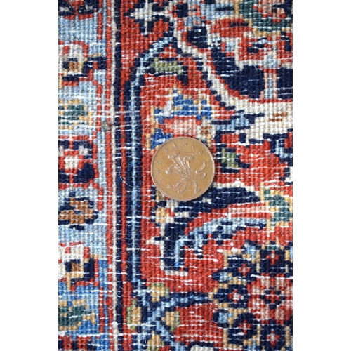 3173 - A Persian Bidjar rug 205 x 138cm.