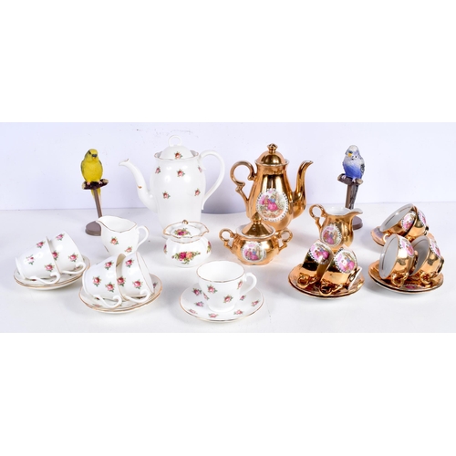 3371 - An Adderley Tea Service together with another continental Tea service (Qty).