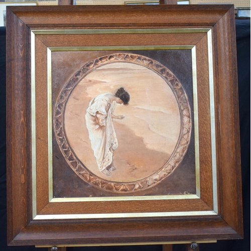 3376 - A large 20th Century  framed Oil on Canvas 