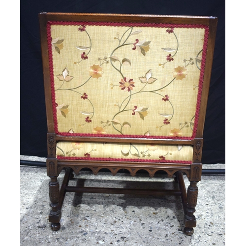 3546 - A 19th Century Arts and Crafts Continental upholstered armchair in the manner of William Morris  87 ... 