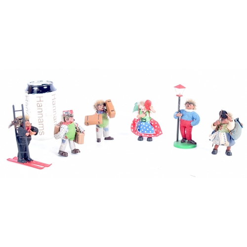 3632 - A collection of Steiff Mecki Hedgehogs 12 cm (6).