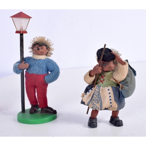 3632 - A collection of Steiff Mecki Hedgehogs 12 cm (6).