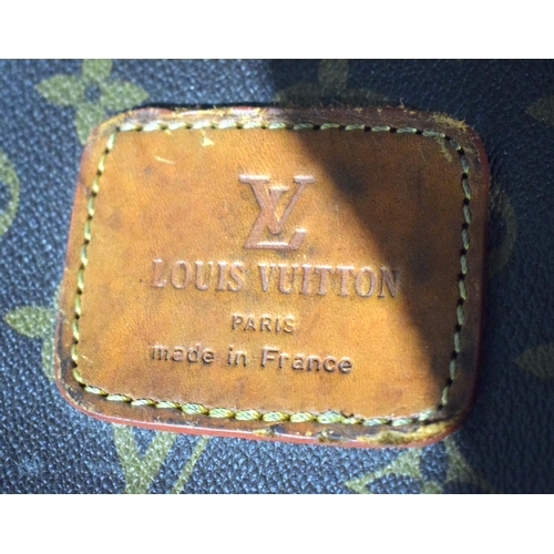 3756 - A Louis Vuitton Travel Satchel with castors to base 65 x 46 x 27 cm.