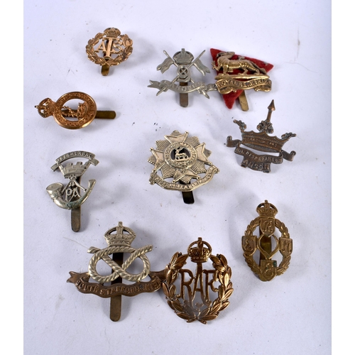 304 - Ten Military Cap Badges (10)