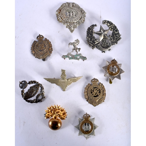 305 - Ten Military Cap Badges (10)