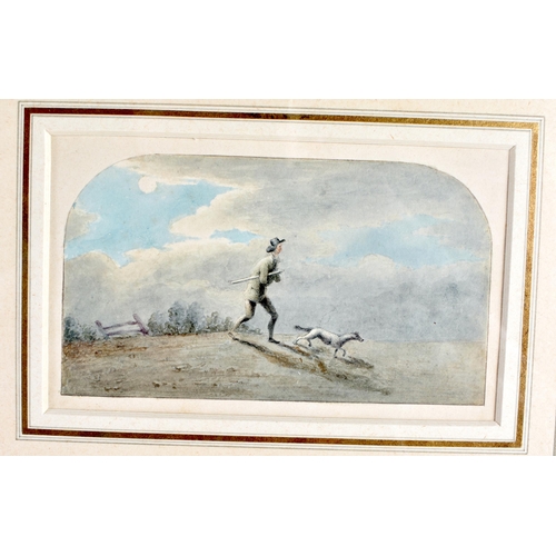 100F - A PAIR OF OIL ON BOARD (Thomas Stacy), depicting Italian coastal scenes. Together with a small water... 