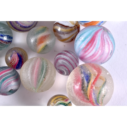 400N - A Collection of Rare Marbles. (qty)