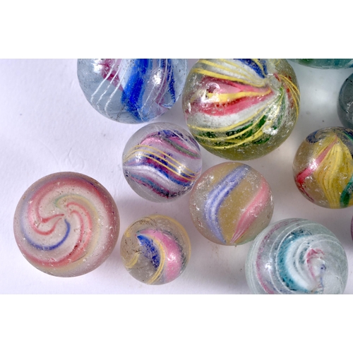 400N - A Collection of Rare Marbles. (qty)