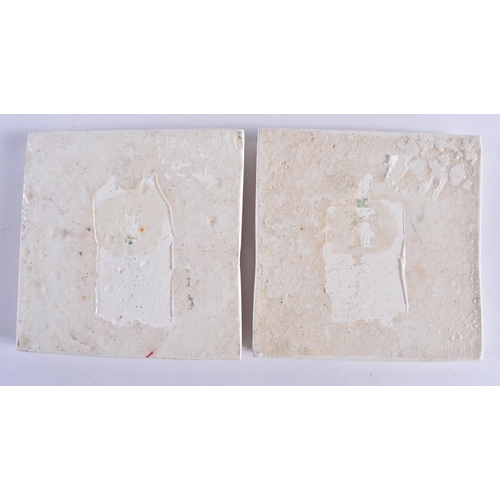 439 - A COLLECTION OF COUNTRY HOUSE CAMEO PLASTER PLAQUES. Largest 10.5 cm square. (qty)