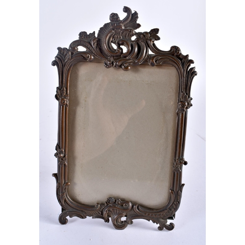 628 - TWO ANTIQUE PHOTOGRAPH FRAMES. Largest 28 cm x 18 cm. (2)