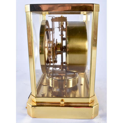 643 - A JAEGER LE COULTRE ATMOS CLOCK No 214650. 24 cm x 18 cm.