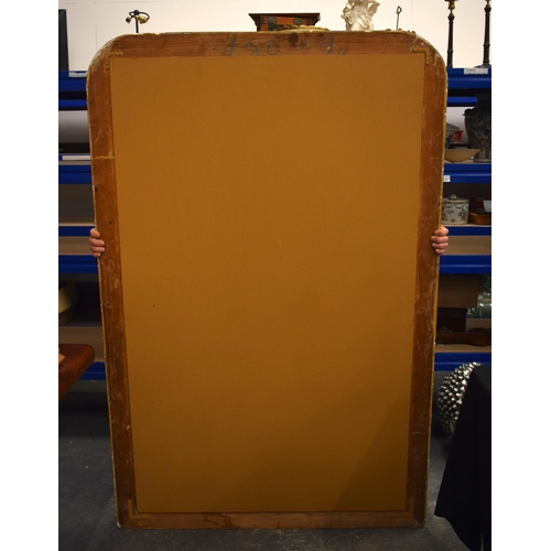 3992 - A large wooden gilt framed mirror 170 x 110cm