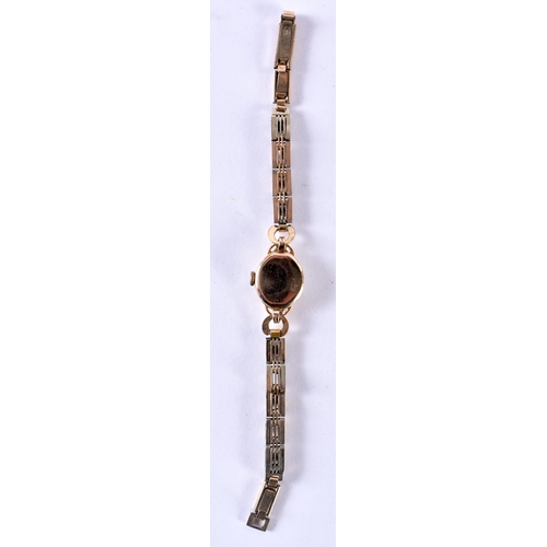 109 - TUDOR ROYAL 9ct Gold Cased Women's Vintage WRIST WATCH.  Movement - Hand-Wind Movement.  WORKING - T... 