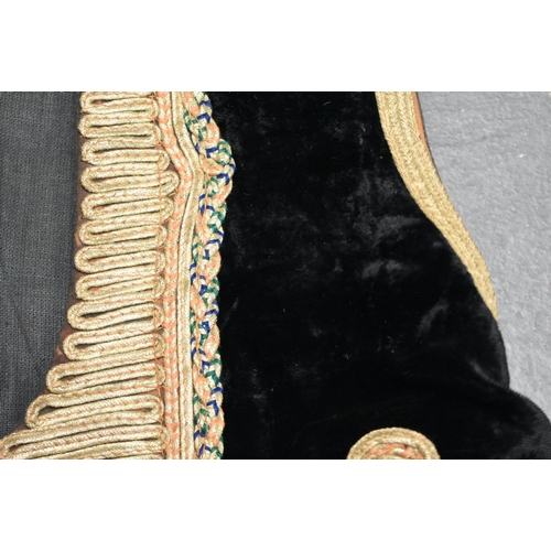 151 - THREE 19TH CENTURY MIDDLE EASTERN TURKISH OTTOMAN JACKETS. (3)  46 cm wide (armpit to armpit). (3)