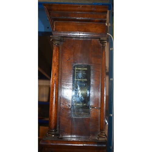 125D - A GOOD 18TH CENTURY ENGLISH LONGCASE CLOCK by William Trippett of London. 220 cm x 44 cm, dial 27 cm... 