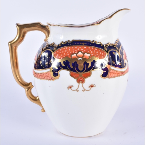 225 - Royal Crown Derby composite part tea service painted with imari pattern 5747 comprising six cups, sa... 