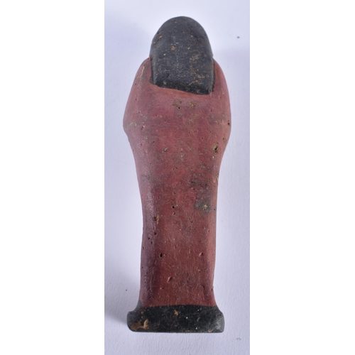 480 - AN ANCIENT EGYPTIAN USHABTI 664-332 BC. 15 cm high.