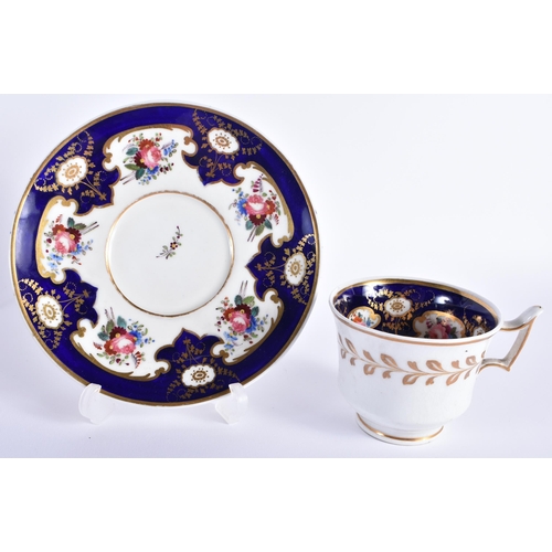 4 - A COLLECTION OF EARLY 19TH CENTURY ENGLISH PORCELAIN TEAWARES in various forms and sizes. Largest 14... 