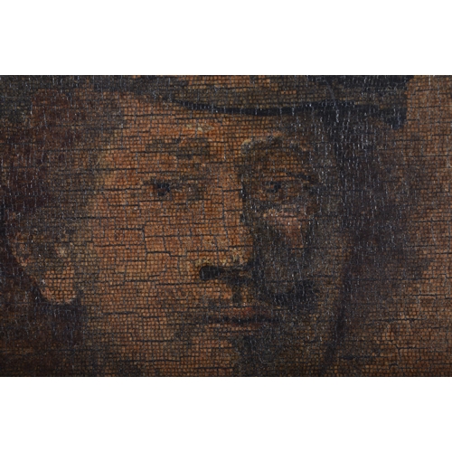 560 - A RARE 19TH CENTURY MICRO MOSAIC TUNBRIDGEWARE PANEL OF REMBRANDT. 27 cm x 18cm.